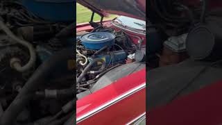 1973 Mercury Grand Marquis Brougham Engine Bay & Idle