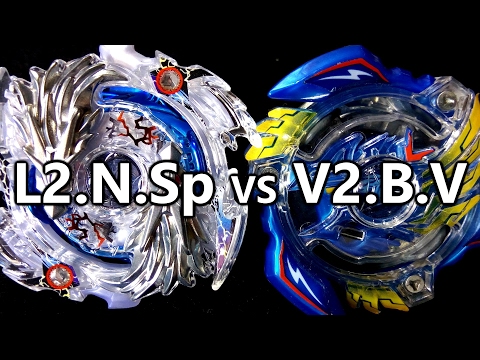 Lost Longinus .N.Sp vs Victory Valkyrie .B.V - BATALHA BEYBLADE BURST! ベイブレードバースト