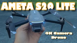 Ameta S20 Lite 4K Mini Foldable Camera Drone - Unboxing and Flight Test