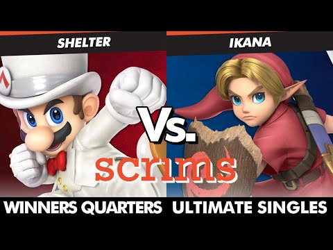 Scrims Showdown 48 Winners Quarters - Shelter (Mario) Vs Ikana (Young Link) SSBU Ultimate Tournament