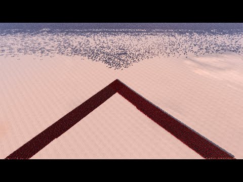 20.000 Parasite Zombies vs 5.000 Spartans | Ultimate Epic Battle Simulator