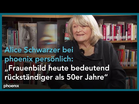 phoenix persönlich: EMMA-Chefredakteurin Alice Schwarzer zu Gast bei Alfred Schier