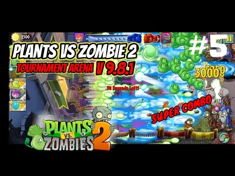 Plants Vs Zombie 2 V9.8.1 Arena Tournament GamePlay | Over Power Plants M200