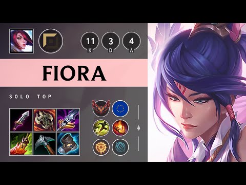 Fiora Top vs Volibear - EUW Grandmaster Patch 25.10