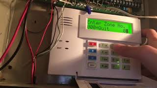 Vista 128:  Wiring and Programming a Wired Door Contact to an Ademco Vista 128B