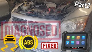 Dodge Caliber Compass, Patriot 2007+  Abs Speed Sensor Not Working #diyrepair #diagnose