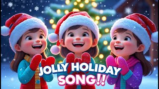 Download lagu 🎶 Jolly Holiday Song | Kids Christmas Dance & Sound Game! mp3
