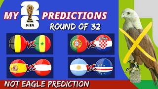 MY WORLD CUP 2026 PREDICTION | ROUND of 32 | Part 2
