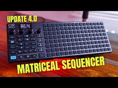 Oxi One Matriceal Mode // Tips on creating Musical Phrases (+ new update features!)