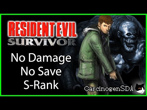 Resident Evil: Survivor (PSX) - No Damage No Save (S-Rank)