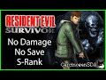 Resident Evil Survivor PSX No Damage No Save S Rank