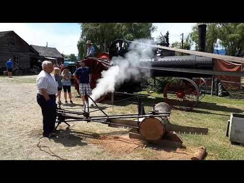 Steam Powered Dragsaw