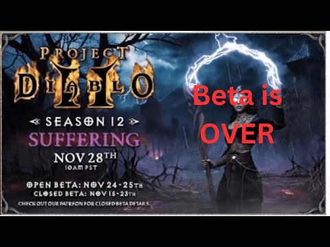Project Diablo 2 - Beta Week Summary (Extras, Bossing Early & Item Changes)