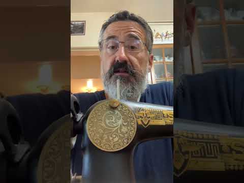 Unveiling a 1910 Singer Model 127 (27) Treadle Sewing Machine in a Drawing Room Cabinet #22