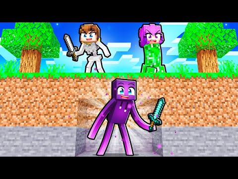 HUNTERS vs MORPH SPEEDRUNNER in Minecraft!