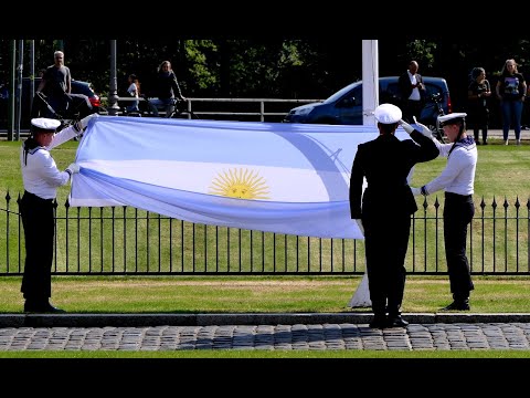 National anthem Argentina 08.07.2022 Bendlerblock