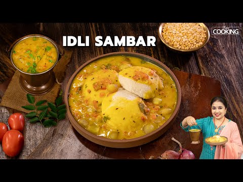 Idli Sambar | Easy South Indian Sambar Recipe | Quick & Easy Breakfast Combo | Instant Idli Sambar