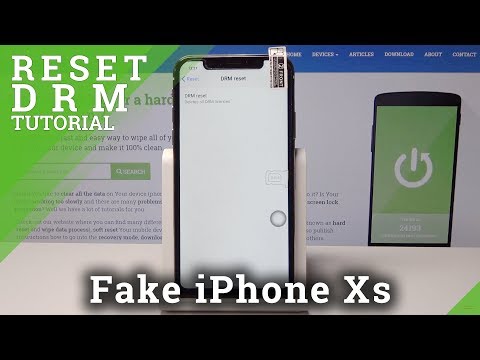How to Reset DRM Data in Fake iPhone Xs - Erase DRM Licenses
