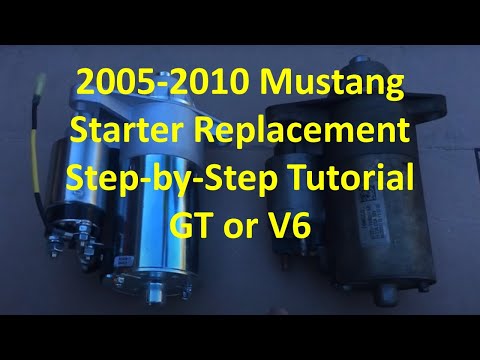2005-2010 Mustang Starter Replacement