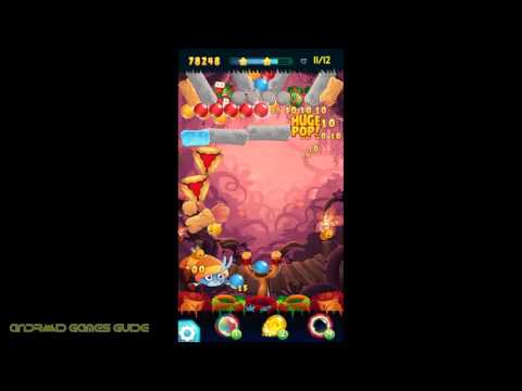 Angry Birds POP Bubble Shooter: Level 44: Walkthrough (3 STARS) HD
