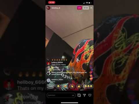 Blocboy JB plays unreleased song on ig live
