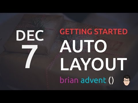 iOS Swift Tutorial: Getting started with Auto Layout in 10 minutes | 07/24  🎄