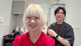 美容室でイメチェンの夏【のえのん】