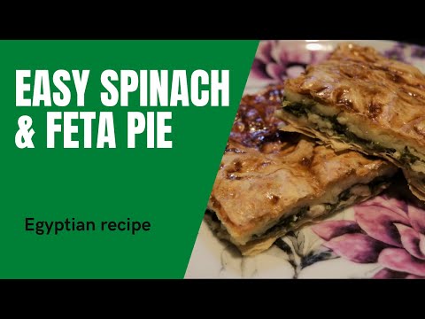 Spinach And Feta Filo pastry - Easy Spinakopita Recipe!