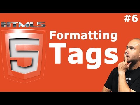 HTML Formatting & Semantic Tags - Tutorial for Beginners