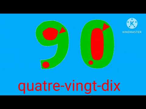 French numbers 70 à 100