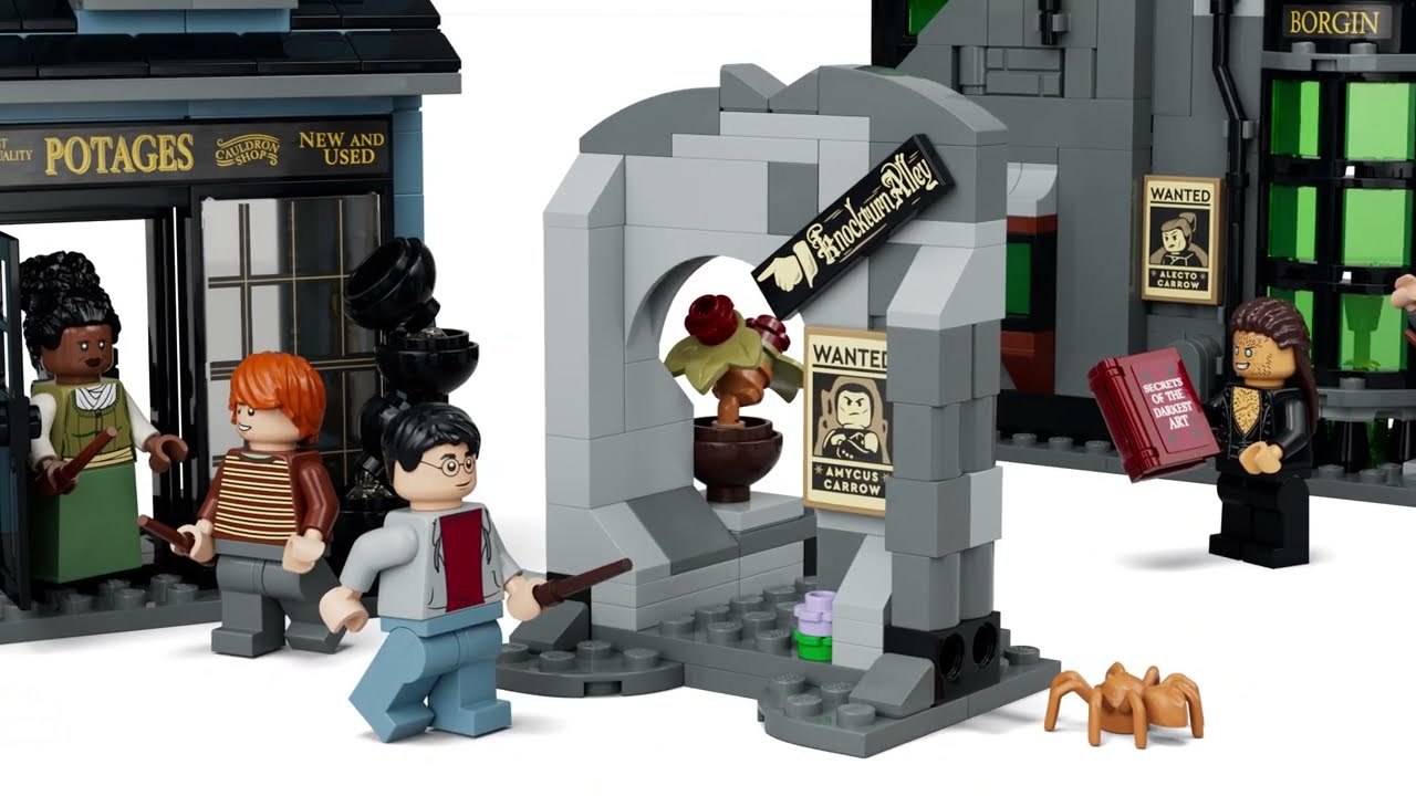 LEGO Harry Potter - Kouzelnické obchody v Obrtlé ulici