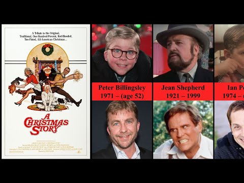A Christmas Story Cast (1983) | Then and Now