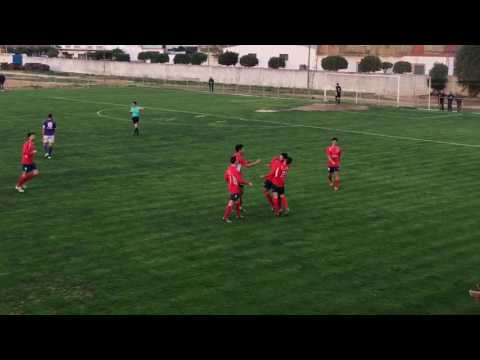 Golazo de Manu Martin. Atlético Pueblonuevo 2 - Extremadura UD B 0 (12/03/17)