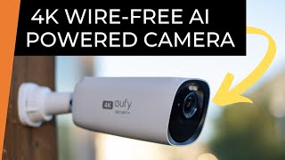 4K Solar Outdoor Camera with Onboard AI // EufyCam3