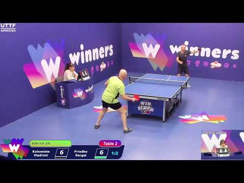 WINners CUP table 2  06.11 Kolomiets Vladimir - Priadko Sergei  13:15