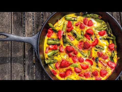 ERBEER SPARGEL FRITTATA - deutsches BBQ-Video - 0815BBQ