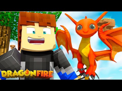 I FINALLY GOT AN ACE DRAGON - Minecraft DRAGONFIRE