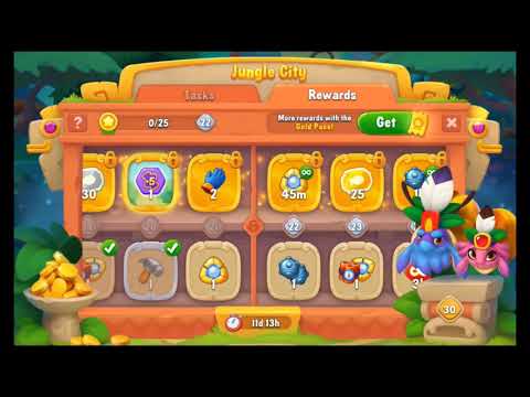 Fishdom 2021 - Jungle City & Other rewards   #playrix #fishdom #gaming