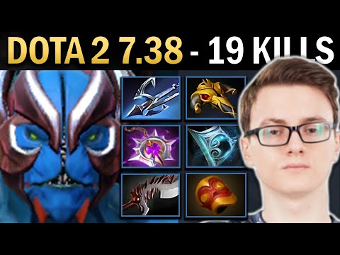 Nightstalker Gameplay Miracle with 19 Kills and 900 GPM - Dota 2 7.38