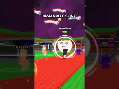 BRAINROT SONG in Steal a Brainrot😁 #roblox #stealabrainrot #stealabrainrotroblox #funnyvideos