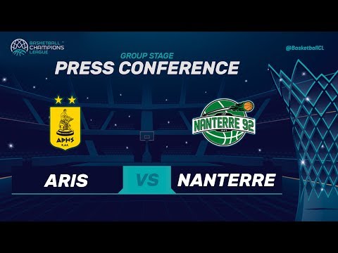 Aris v Nanterre 92 - Press Conference - Basketball Champions League