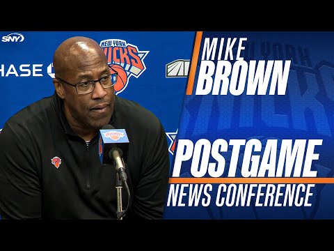 Mike Brown on Knicks' strong second-half in win over Lakers