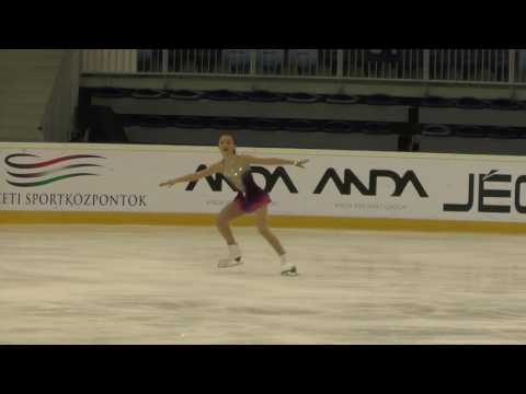2016 Santa Claus Cup: Emese CSISZÉR (HUN) - FS Advanced Novice GIRLS - Free skating