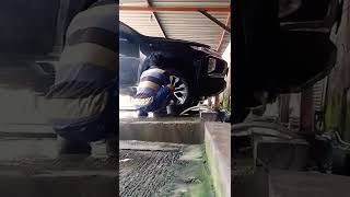 Download lagu cuci mobil Pajero sport #shorts mp3