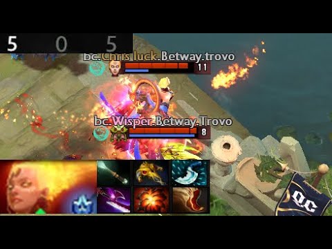 Chris Luck - Lina | BeastCoast vs Quincy Crew  (game 1) BO2 | The International 2021