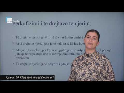 Qytetari 10 - Çfarë janë të drejtat e njeriut?