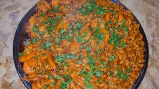 اكلة سريعة ولذيذة وكله في حلة واحدة المبكبكة بالجمبري 😋#طبخ #اكسبلور #food #cooking