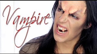 Realistic Vampire for male makeup tutorial | Silvia Quiros