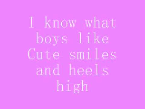 Katharine McPhee - I know what boys like w/ lyrics