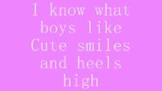 Katharine McPhee - I know what boys like w/ lyrics